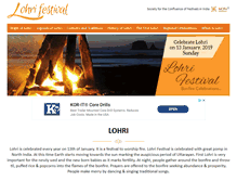 Tablet Screenshot of lohrifestival.org